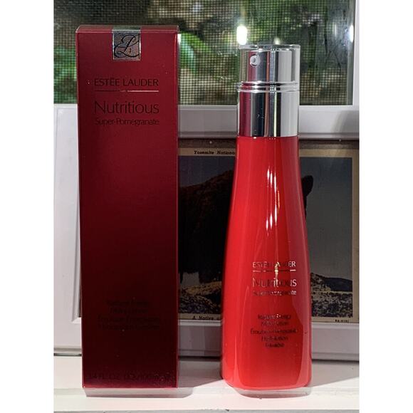 ESTEE LAUDER Nutritious Super Pomegranate Milky Lotion 3.4oz - New Box - Picture 1 of 6
